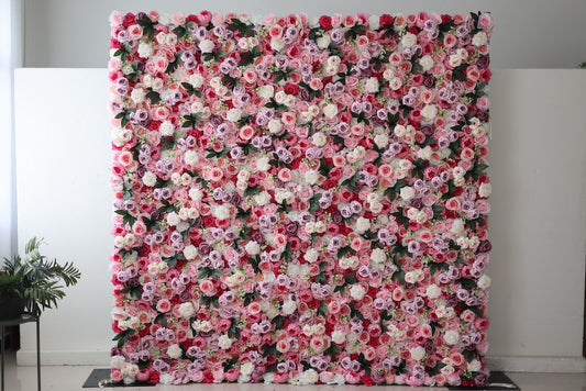 3D Fabric Artificial Flower Wall